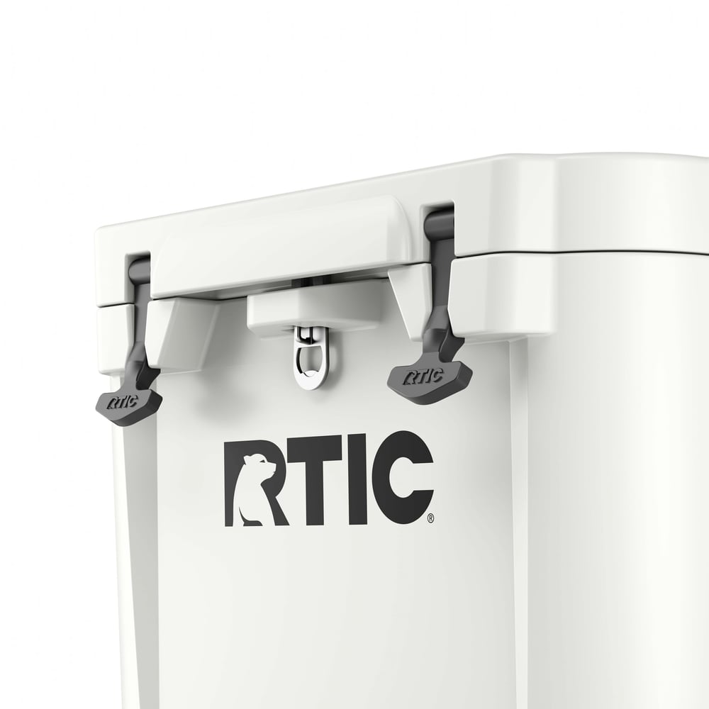 45 QT Ultra-Tough Wheeled Cooler White | Rtic Hard Coolers|Clearance