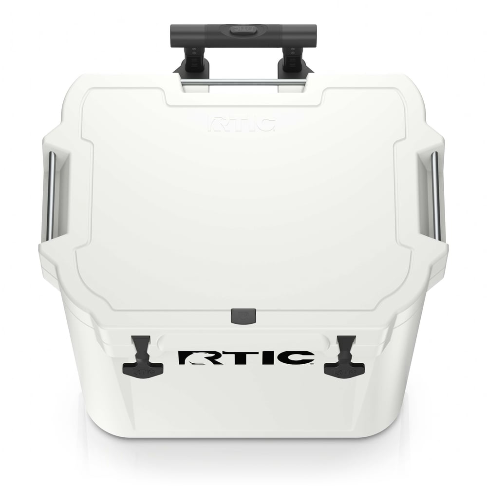 45 QT Ultra-Tough Wheeled Cooler White | Rtic Hard Coolers|Clearance
