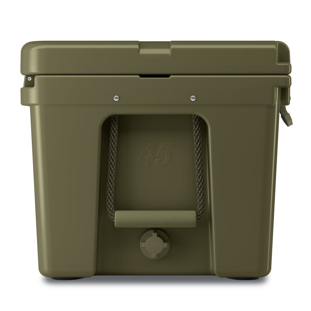 45 QT Ultra-Tough Cooler Olive | Rtic Hard Coolers|Clearance