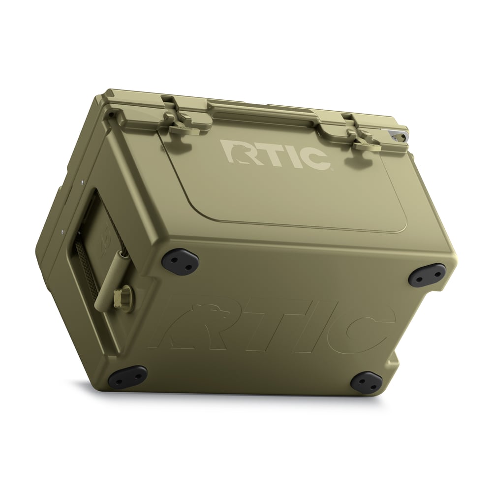 45 QT Ultra-Tough Cooler Olive | Rtic Hard Coolers|Clearance
