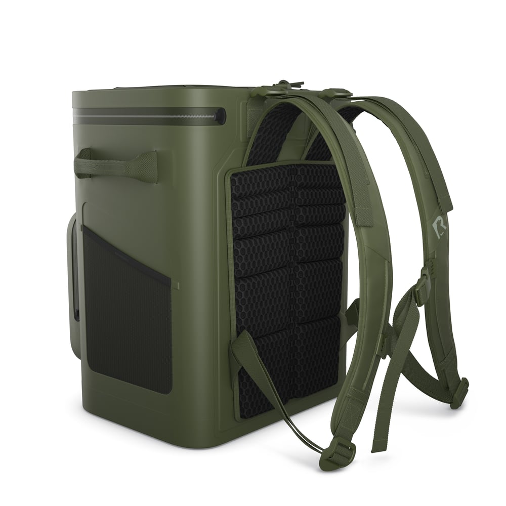 Ultra-Tough Backpack Cooler Olive | Rtic Soft Coolers