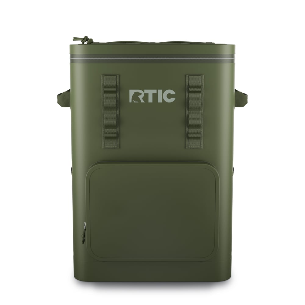 Ultra-Tough Backpack Cooler Olive | Rtic Soft Coolers