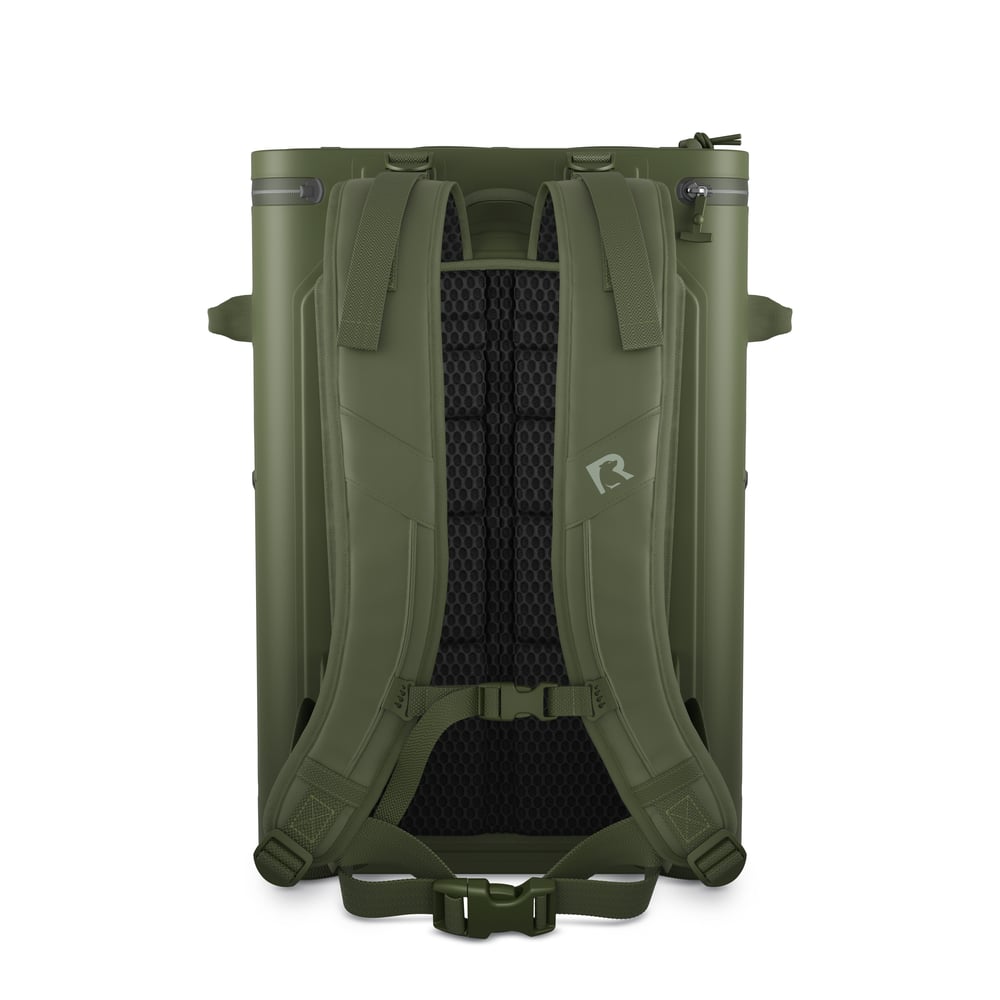 Ultra-Tough Backpack Cooler Olive | Rtic Soft Coolers