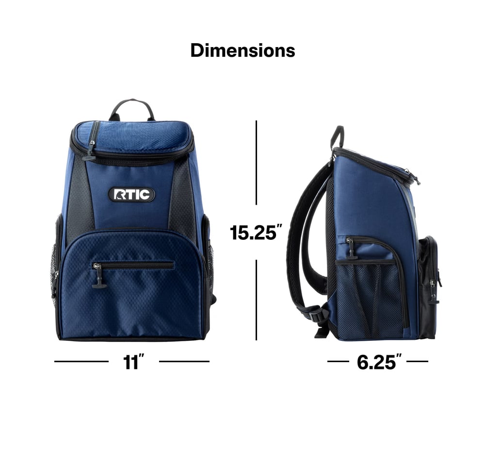 Lightweight Backpack Cooler Olive | Rtic Soft Coolers|Bags