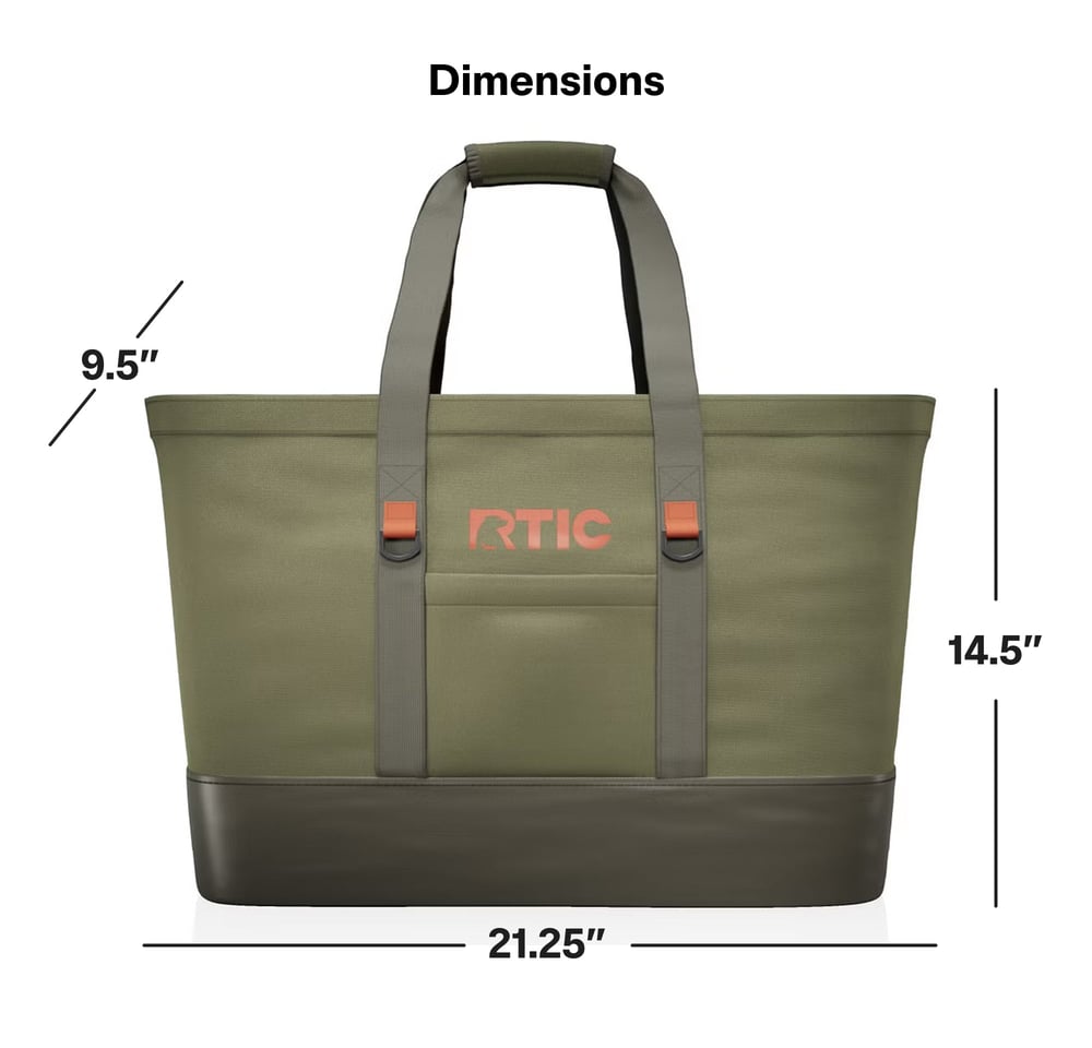 Everyday Insulated Tote Bag Navy | Rtic Soft Coolers|Bags