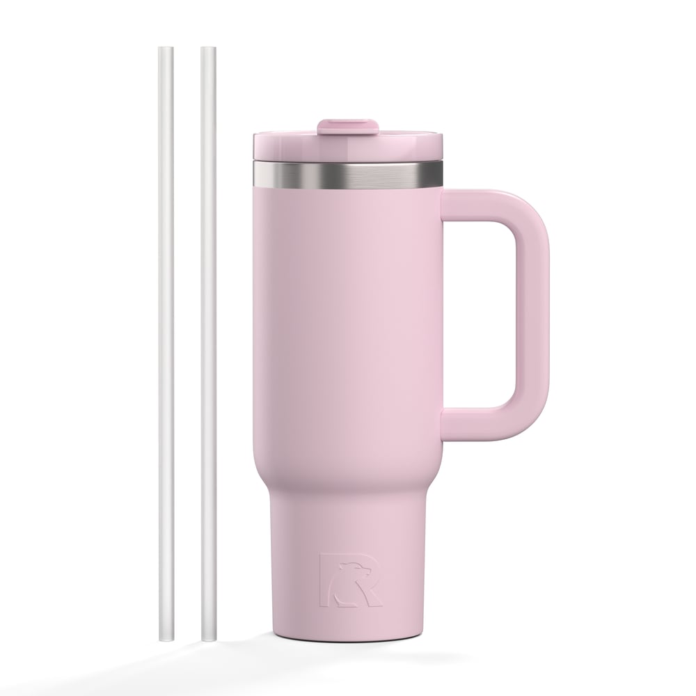 Road Trip Tumbler Pale Pink | Rtic Drinkware|Clearance