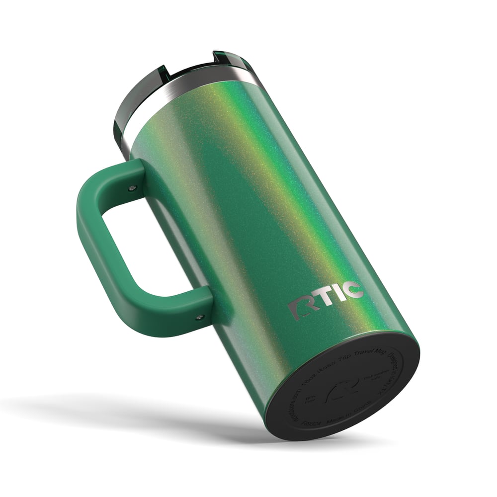 Road Trip Travel Mug Pine Tree Glitter | Rtic Drinkware|Clearance
