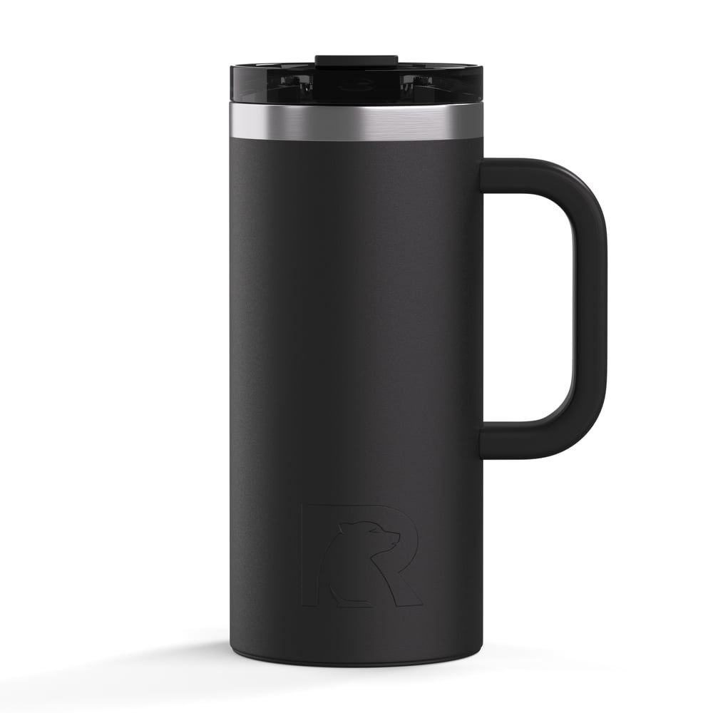 Road Trip Travel Mug Black | Rtic Drinkware|Clearance