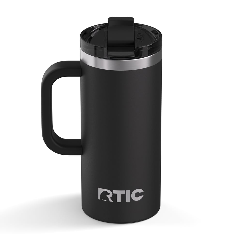 Road Trip Travel Mug Black | Rtic Drinkware|Clearance