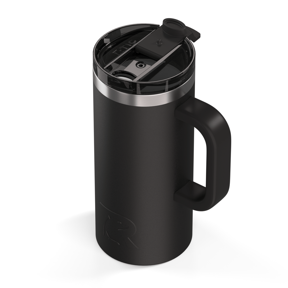 Road Trip Travel Mug Black | Rtic Drinkware|Clearance