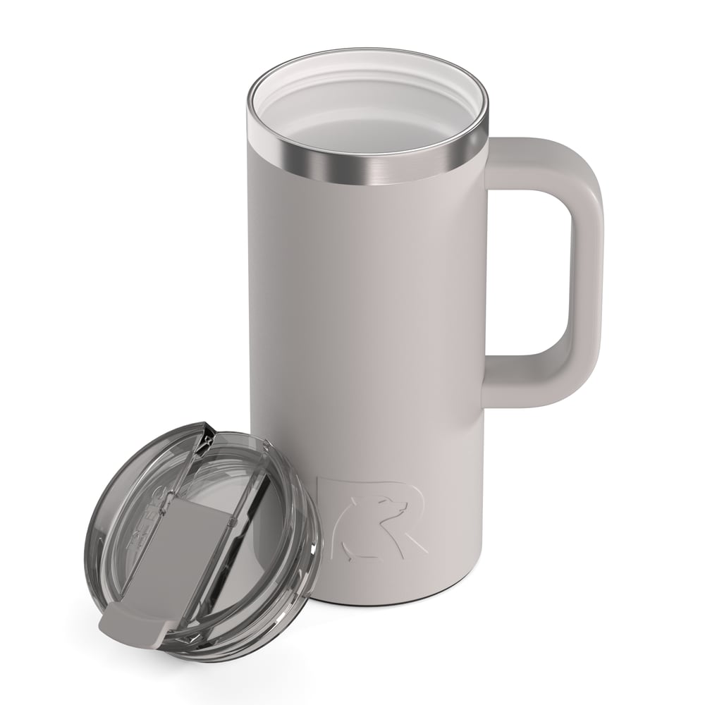Road Trip Travel Mug Cool Grey | Rtic Drinkware|Clearance
