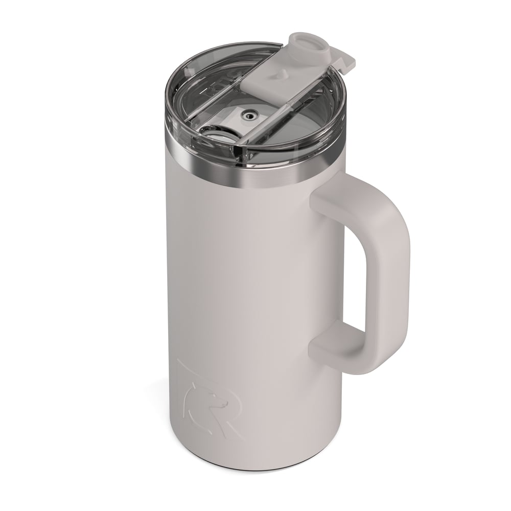Road Trip Travel Mug Cool Grey | Rtic Drinkware|Clearance