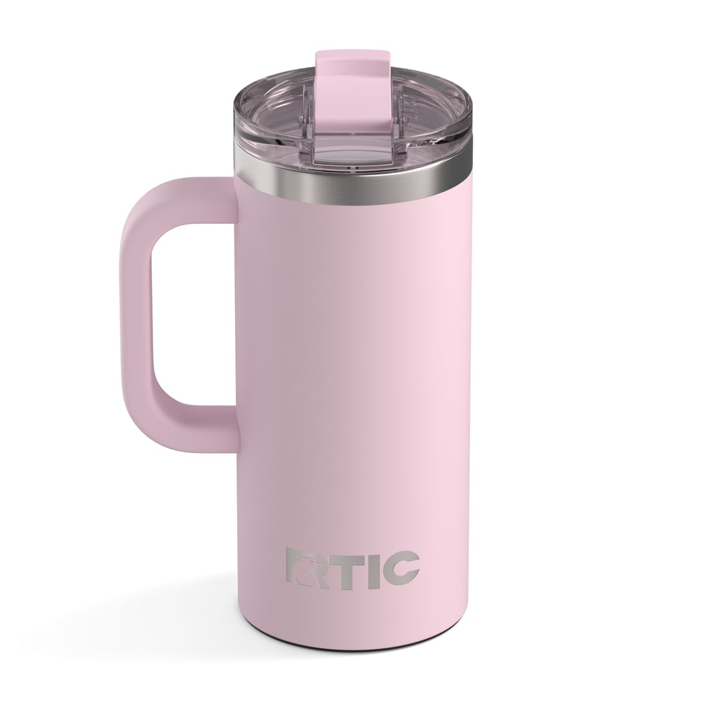 Road Trip Travel Mug Pale Pink | Rtic Drinkware|Clearance