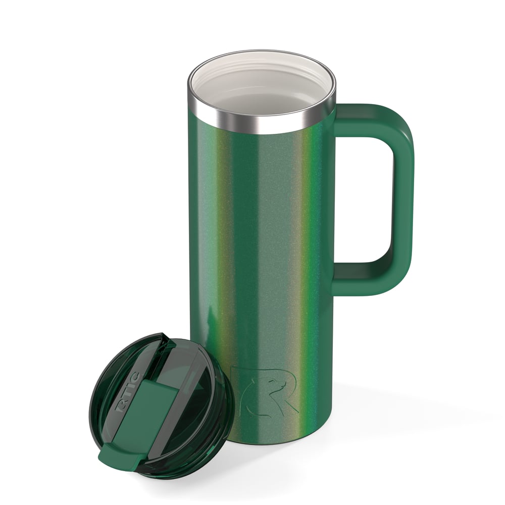 Road Trip Travel Mug Pine Tree Glitter | Rtic Drinkware|Clearance