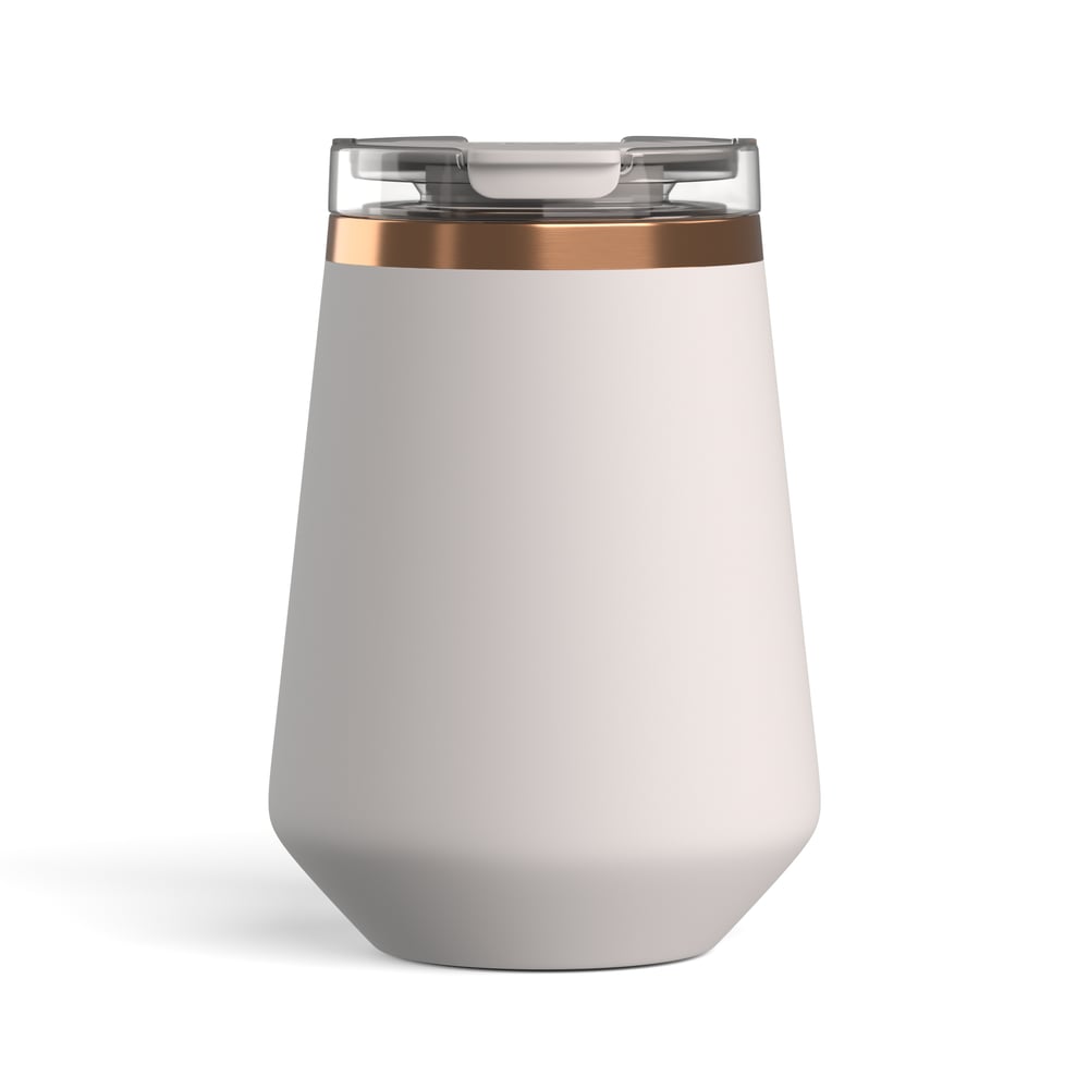 12oz Happy Hour Wine Tumbler Cool Grey | Rtic Drinkware