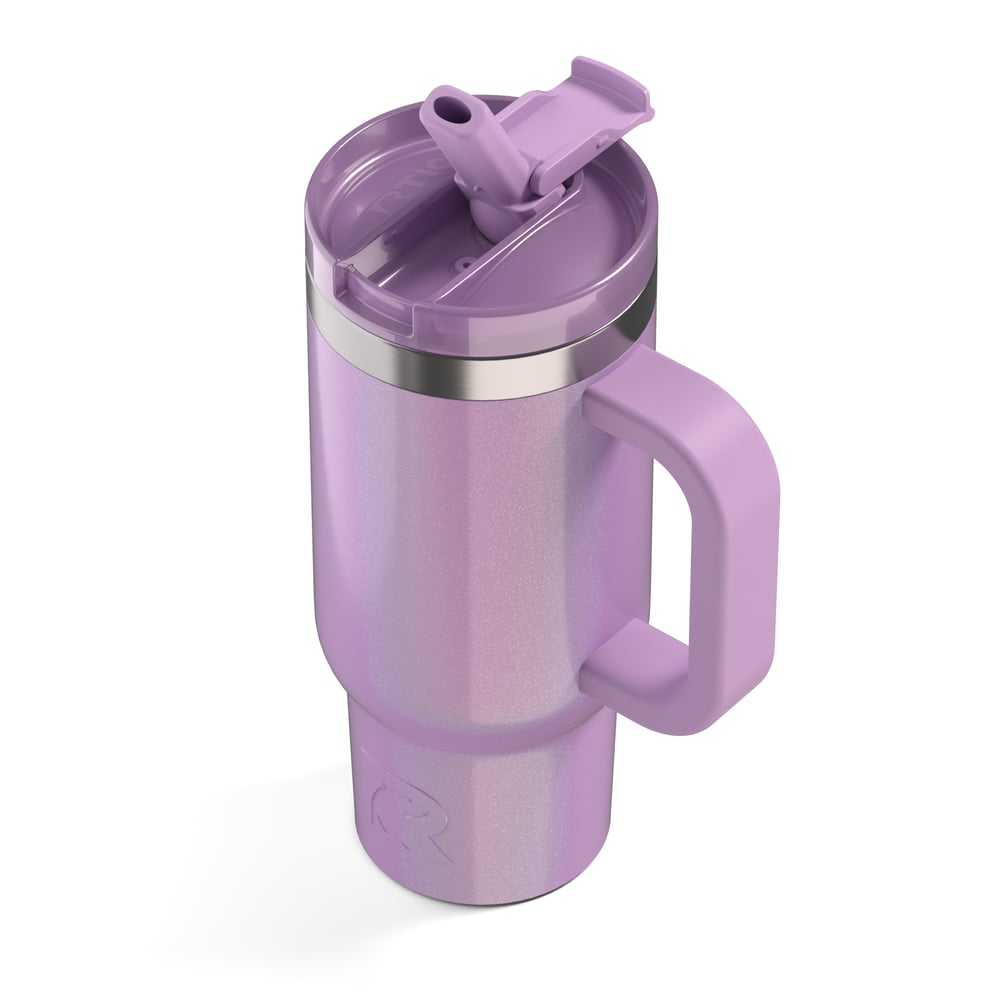 16oz Little Road Trip Tumbler Lavender Glitter | Rtic Drinkware|Gear|Clearance