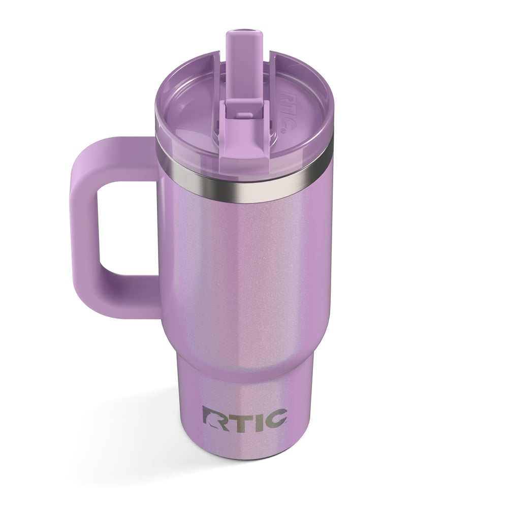 16oz Little Road Trip Tumbler Lavender Glitter | Rtic Drinkware|Gear|Clearance