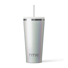 Everyday Tumbler White Glitter | Rtic Drinkware|Clearance