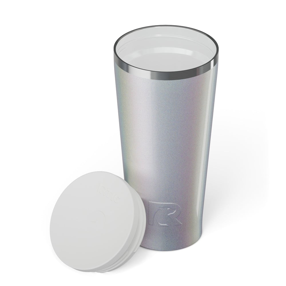 Everyday Tumbler White Glitter | Rtic Drinkware|Clearance