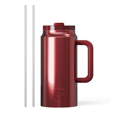 64oz Road Trip Tumbler Black Cherry Metallic | Rtic Drinkware|Clearance