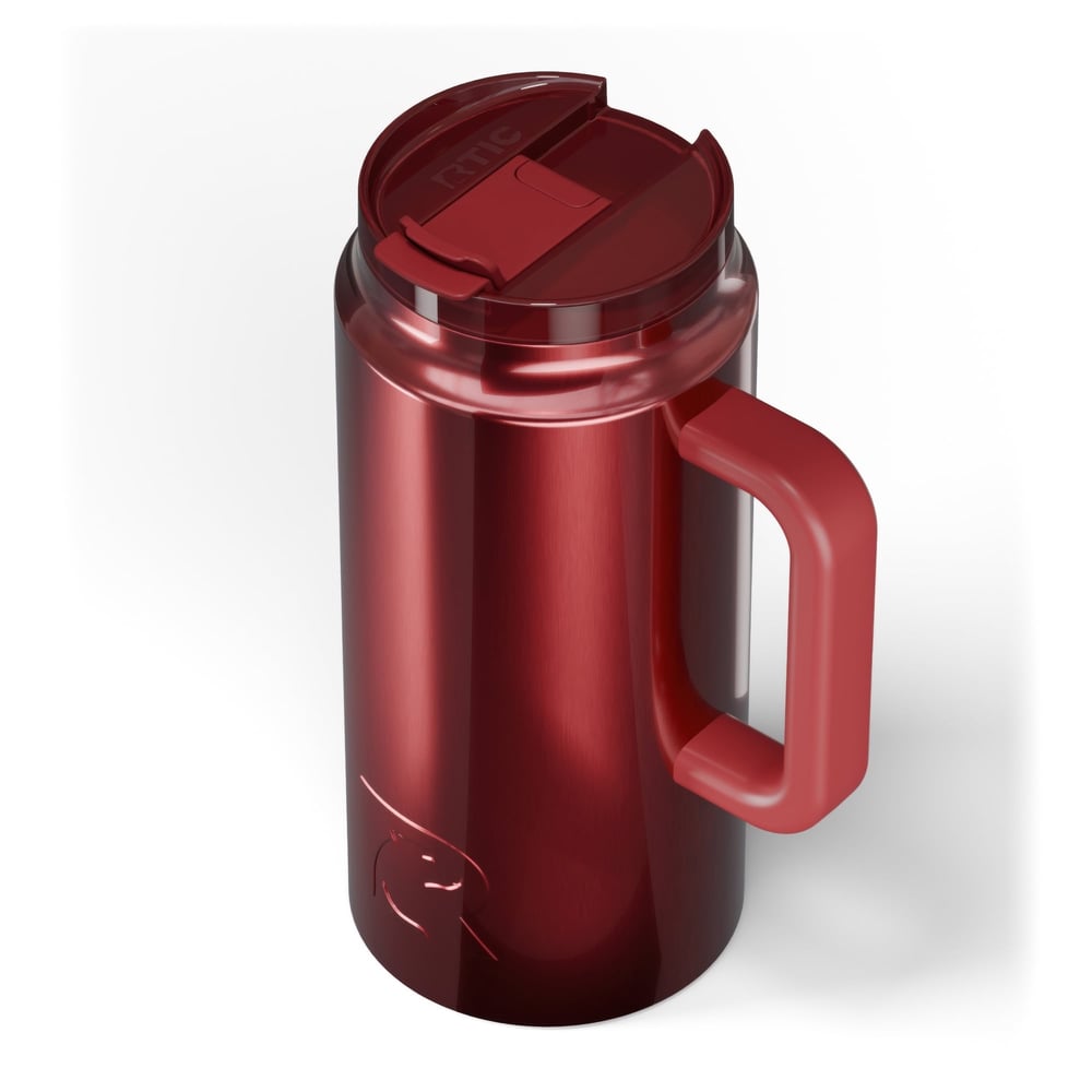 64oz Road Trip Tumbler Black Cherry Metallic | Rtic Drinkware|Clearance