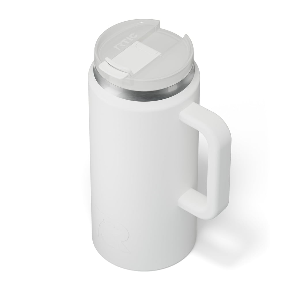 64oz Road Trip Tumbler White | Rtic Drinkware|Clearance