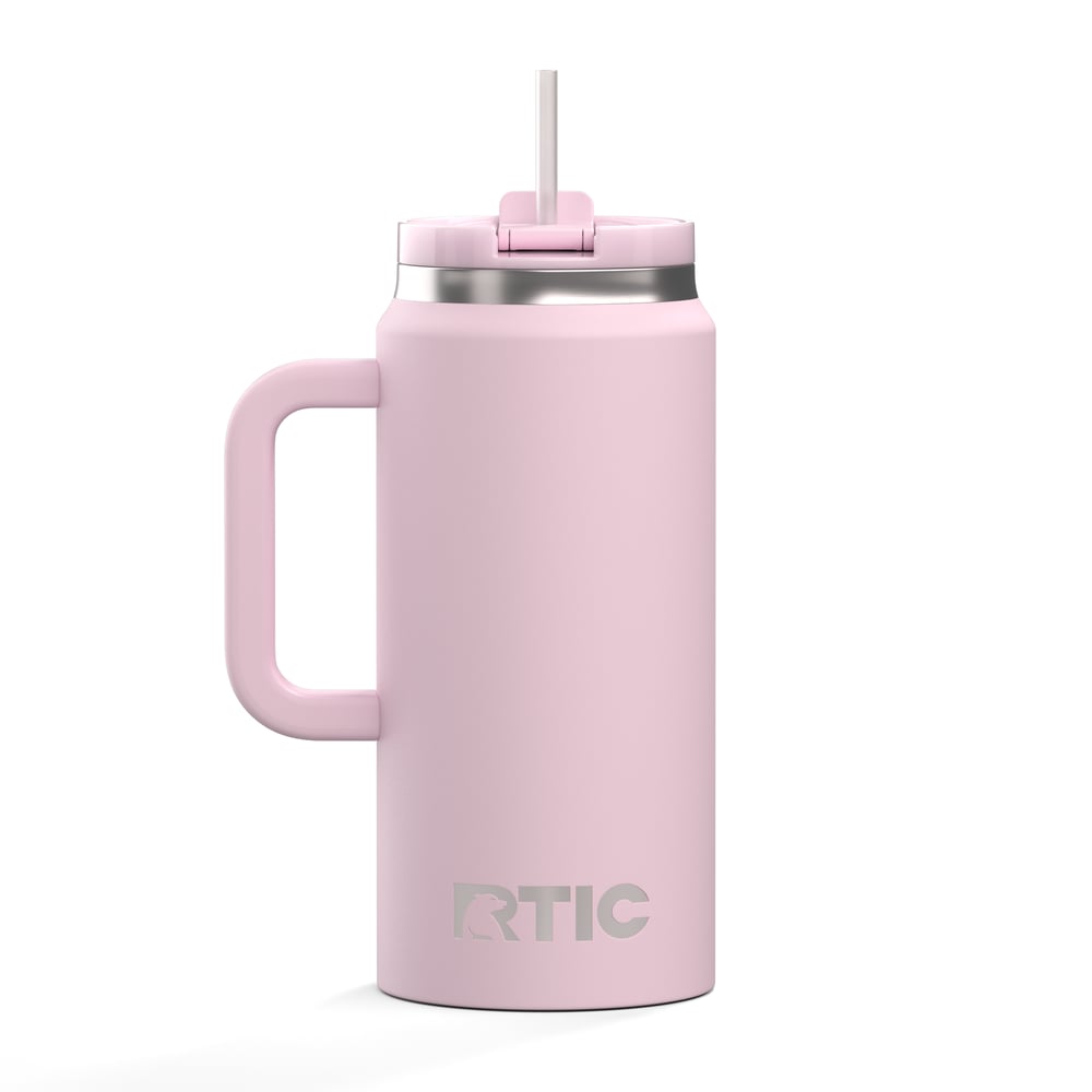 64oz Road Trip Tumbler Pale Pink | Rtic Drinkware|Clearance