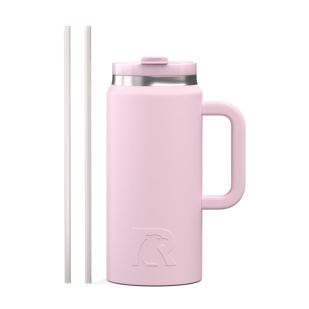 64oz Road Trip Tumbler Pale Pink | Rtic Drinkware|Clearance