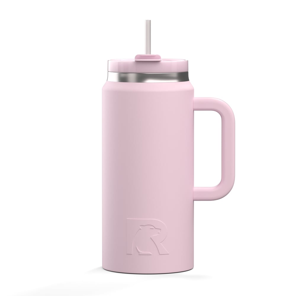 64oz Road Trip Tumbler Pale Pink | Rtic Drinkware|Clearance