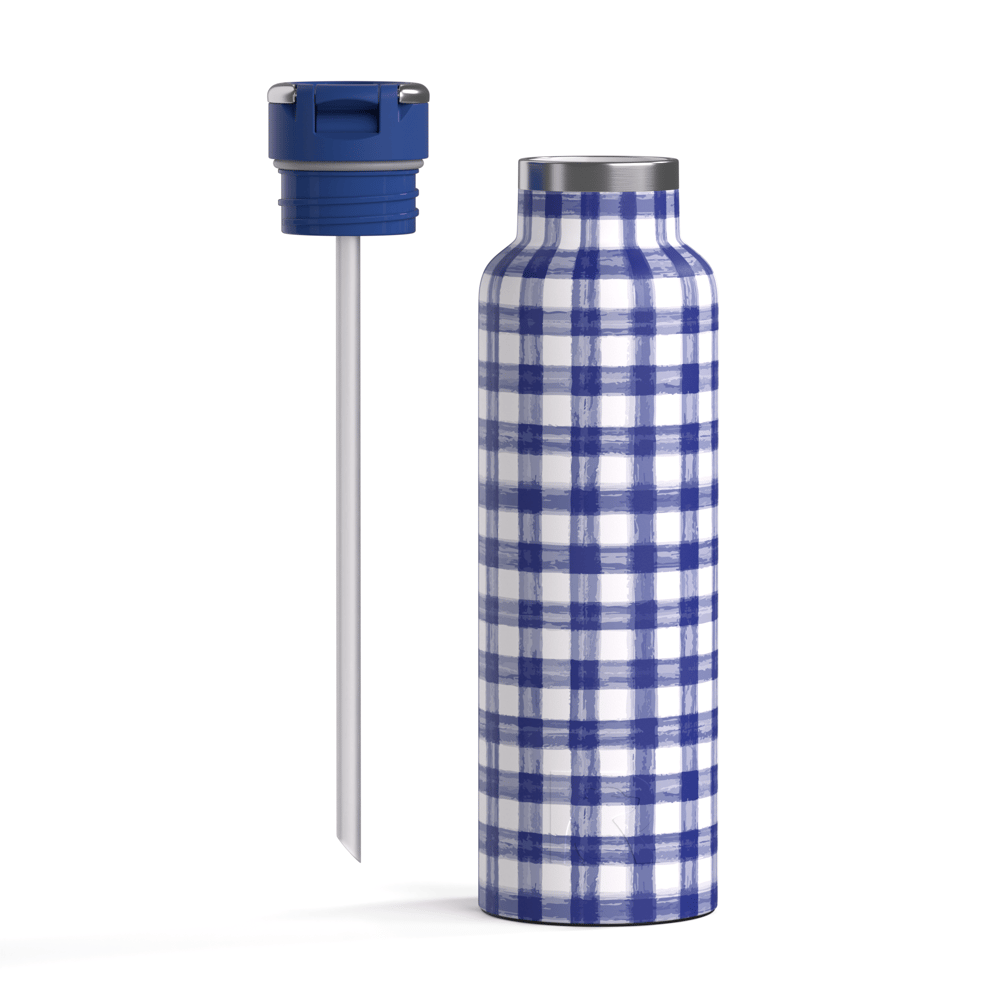 Journey Bottle Cobalt Gingham | Rtic Drinkware|Gear|Clearance