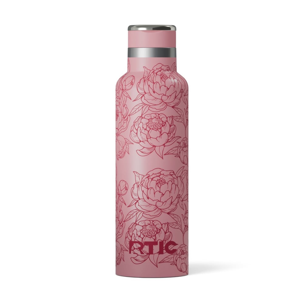 Journey Bottle Pink Peonies | Rtic Drinkware|Gear|Clearance