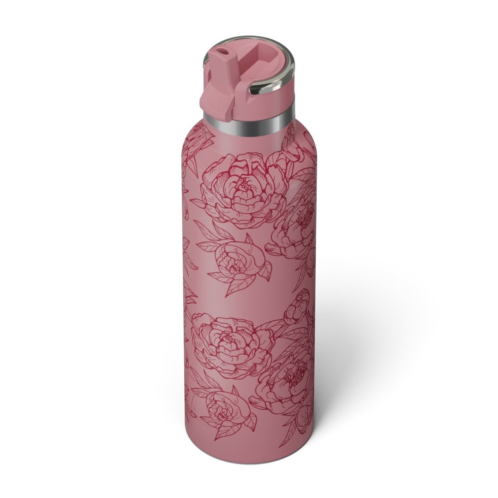 Journey Bottle Pink Peonies | Rtic Drinkware|Gear|Clearance