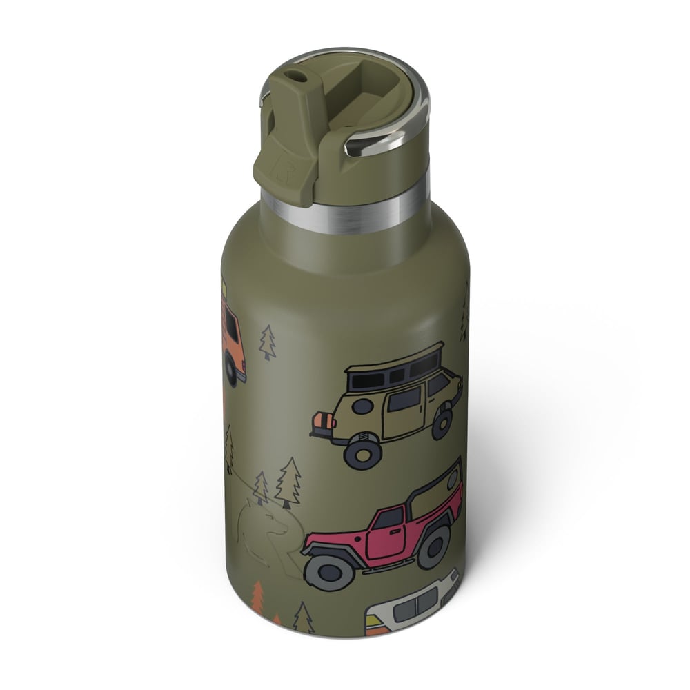 12oz Little Journey Bottle Happy Camper | Rtic Drinkware|Gear|Clearance