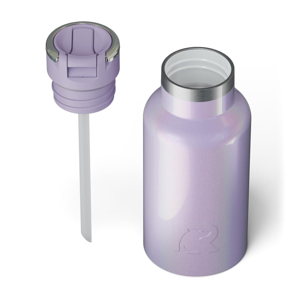 12oz Little Journey Bottle Lavender Glitter | Rtic Drinkware|Gear|Clearance
