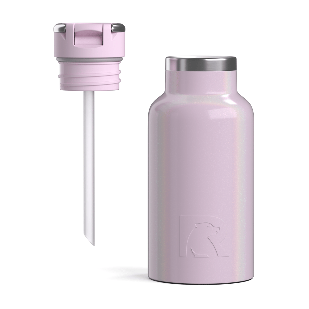 12oz Little Journey Bottle Pale Pink Glitter | Rtic Drinkware|Gear|Clearance