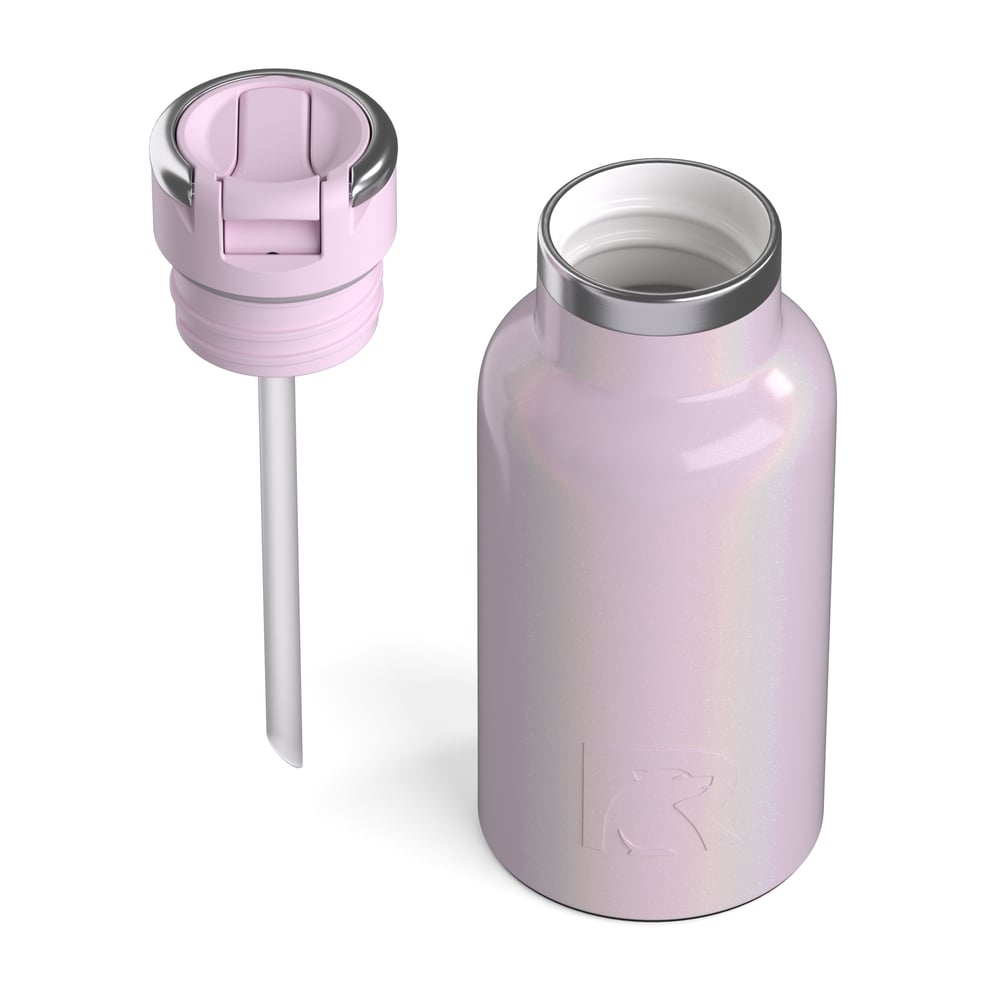 12oz Little Journey Bottle Pale Pink Glitter | Rtic Drinkware|Gear|Clearance