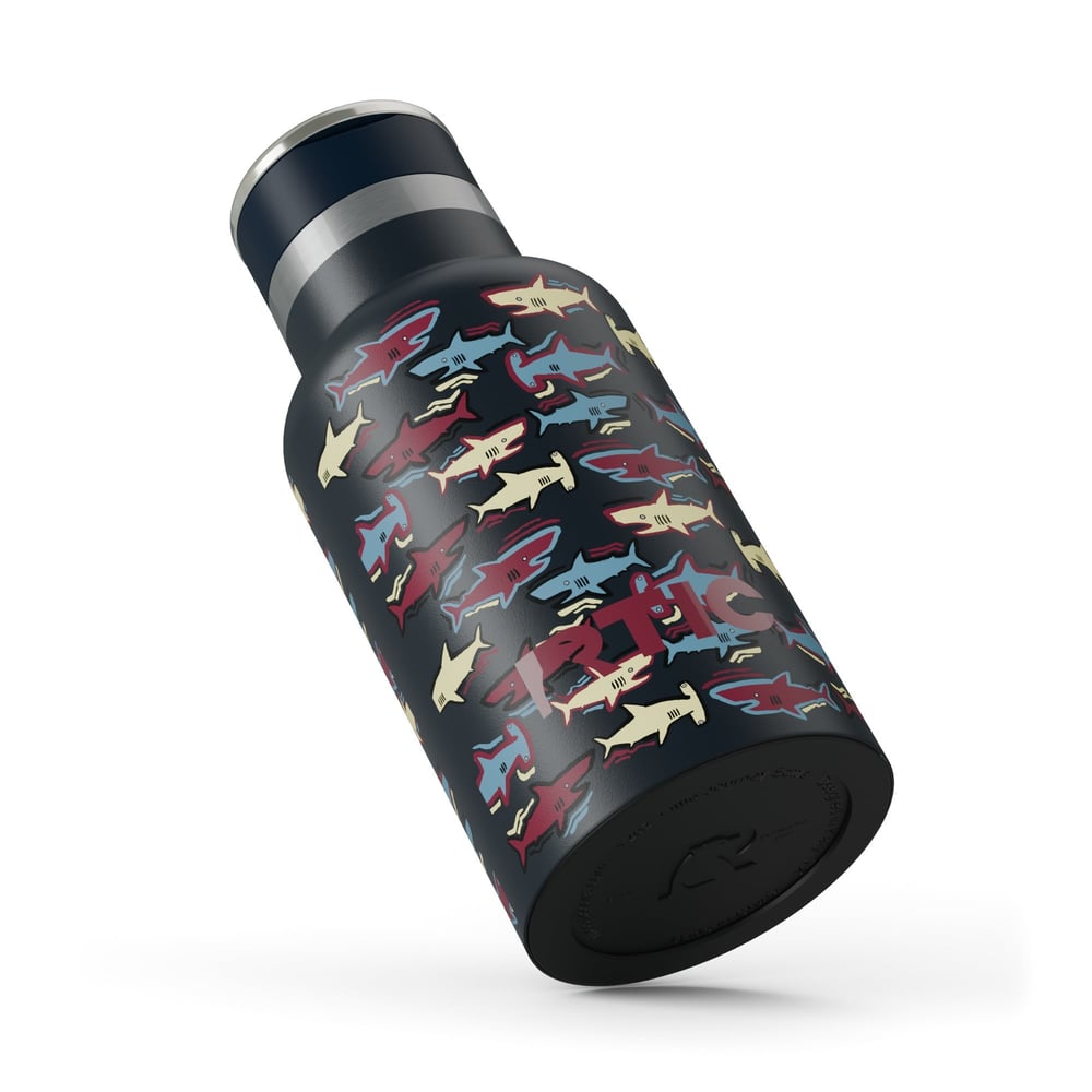 12oz Little Journey Bottle Navy Sharks | Rtic Drinkware|Gear|Clearance