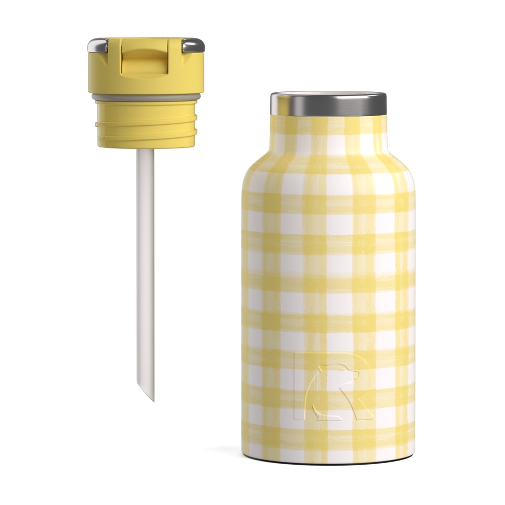 12oz Little Journey Bottle Sunlight Gingham | Rtic Drinkware|Gear|Clearance