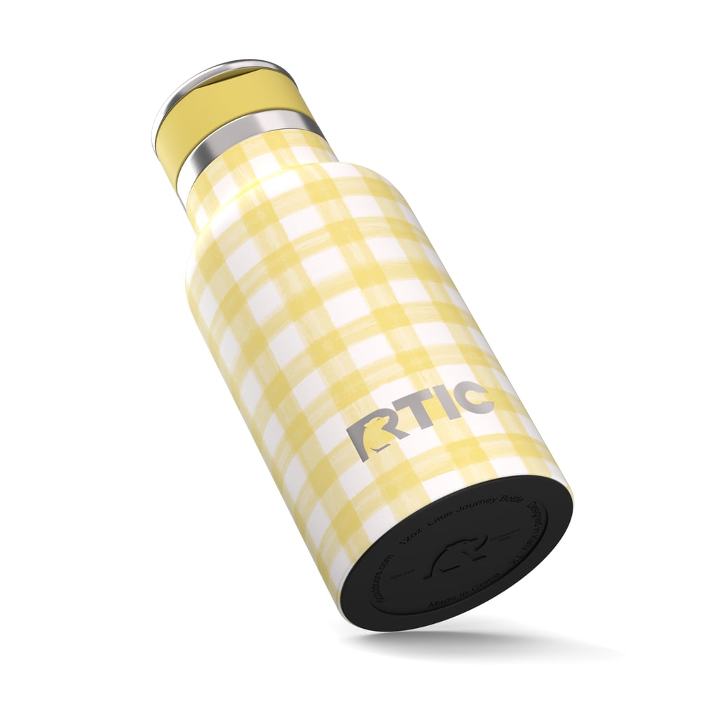 12oz Little Journey Bottle Sunlight Gingham | Rtic Drinkware|Gear|Clearance