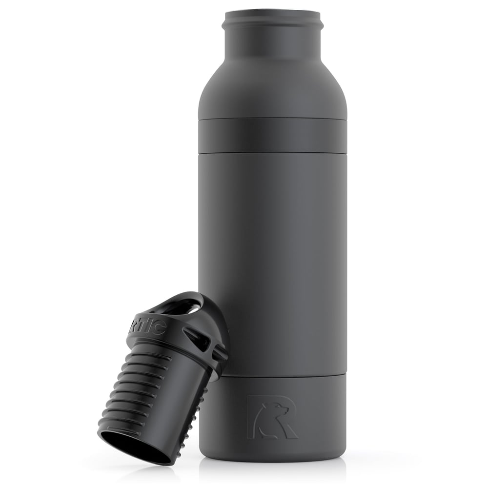 All-in-One Bottle Chiller Black | Rtic Drinkware