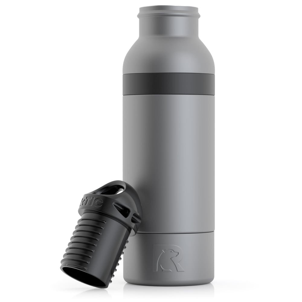 All-in-One Bottle Chiller Graphite | Rtic Drinkware