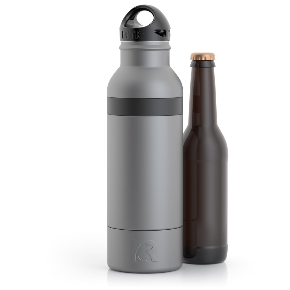 All-in-One Bottle Chiller Graphite | Rtic Drinkware