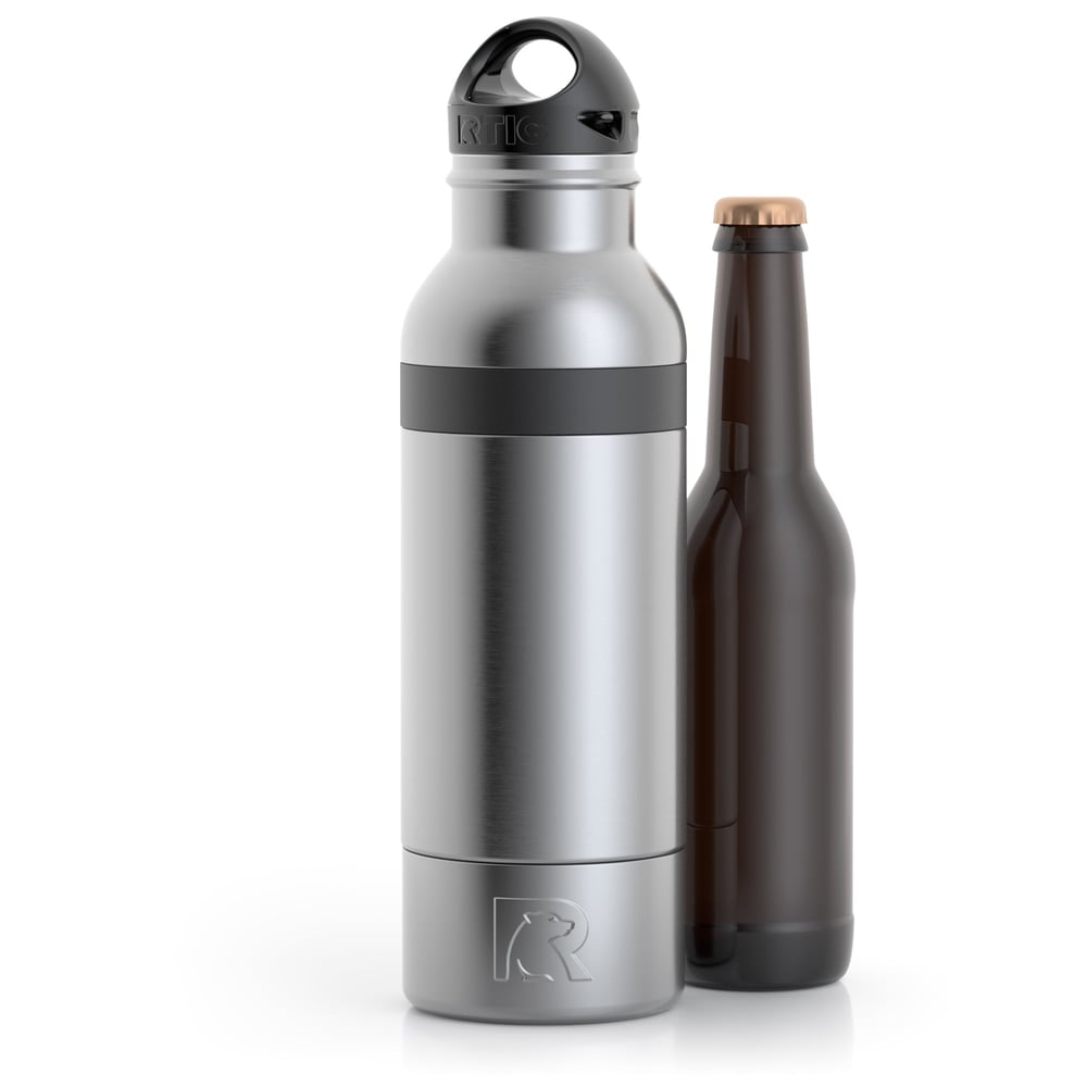All-in-One Bottle Chiller Stainless | Rtic Drinkware