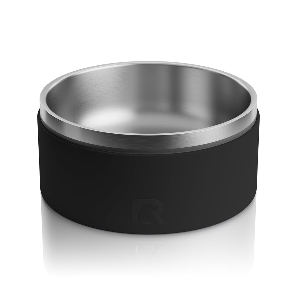 3-In-1 Dog Bowl Black & Black | Rtic Drinkware|Clearance