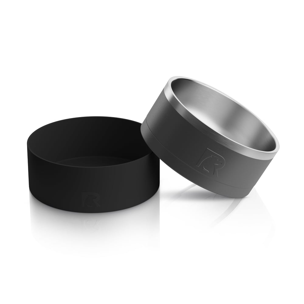 3-In-1 Dog Bowl Black & Black | Rtic Drinkware|Clearance