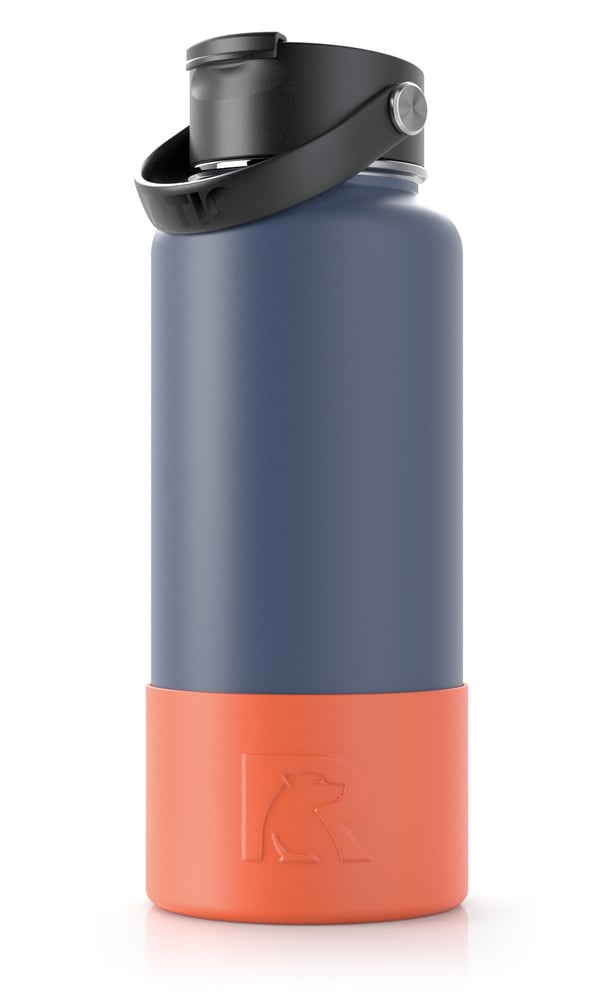 32oz & 40oz Bottle Boot Tangerine | Rtic Drinkware