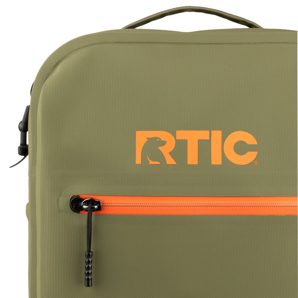 Ultra-Dry Backpack Olive & Orange | Rtic Bags