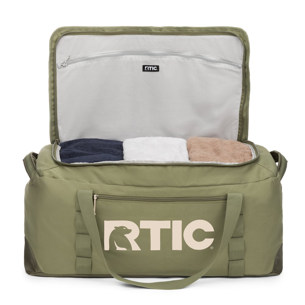 Road Trip Duffle Bag Olive & Beach | Rtic Bags|Clearance