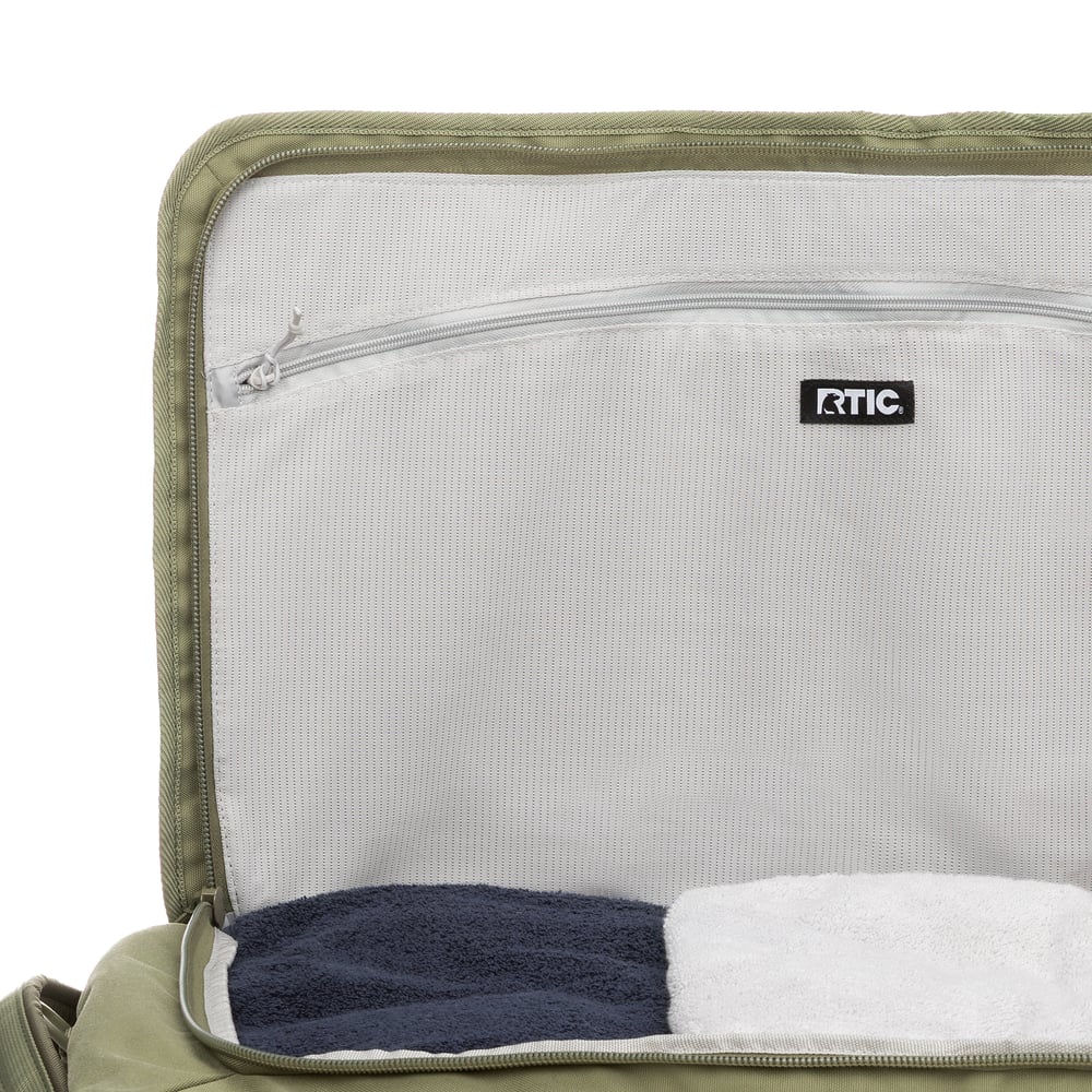 Road Trip Duffle Bag Olive & Beach | Rtic Bags|Clearance