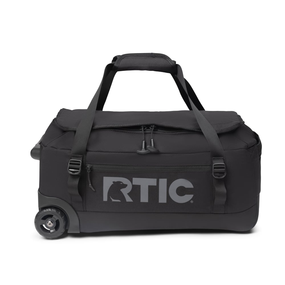 Road Trip Rolling Duffle Bag Black | Rtic Bags|Clearance